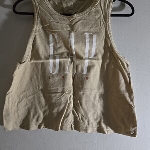 GAP Light Brown Sleeveless Top